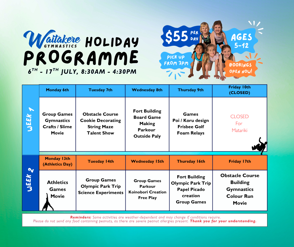 School Holiday Programme