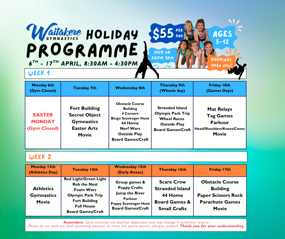 School Holiday Programme