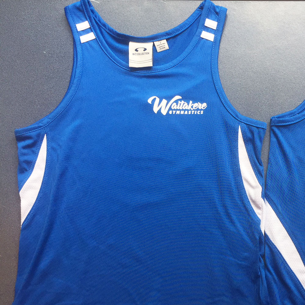 Waitakere Gymnastics Jubilee Singlet